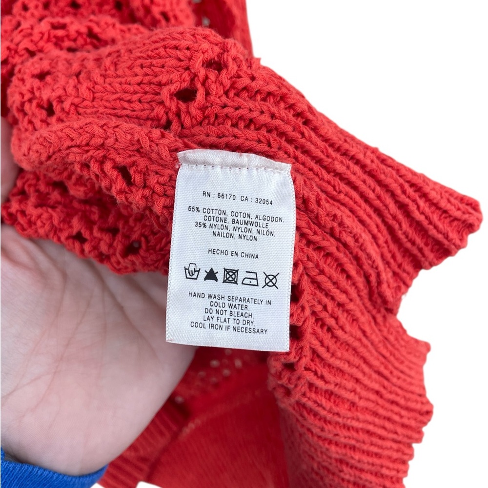 Anthropologie Guinevere Open Knit Boho Cardigan - Picture 5 of 5